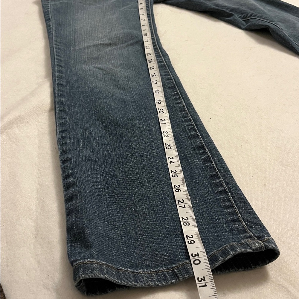 Michael Kors Women's Bootcut Jeans Size 4 Button Flap Pockets Medium Wash - Picture 7 of 9
